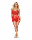 Babydoll and G-String Dmnd - One Size - Red Image