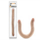 Dr. Skin Plus - 16.5” Posable Double Dong - Beige Image