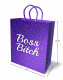 Boss Bitch Gift Bag - Purple Image