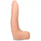 Signature Cocks Dan Damage 10" Cock With   Removable Vac-U-Lock Suction Cup - Vanilla Image