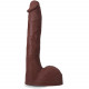 Signature Cocks Pressure 10" Cock With  Removable Vac-U-Lock Suction Cup - Chocolate Image