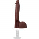 Signature Cocks Pressure 10" Cock With  Removable Vac-U-Lock Suction Cup - Chocolate Image