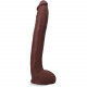 Signature Cocks Hollywood Cash 11" Cock With Removable Vac-U-Lock Suction Cup - Chocolate Image