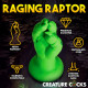 Raptor Claw Fisting Silicone Dildo - Green Image