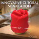 Sweet Kiss Kissing & Vibrating Clitoral Stimulator - Red Image