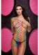 Fencenet Rainbow Mini Dress - One Size Image