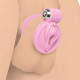 Pussification Vulva Chastity Cage - Pink Image