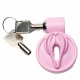 Pussification Vulva Chastity Cage - Pink Image