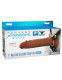 Fantasy X-Tensions Elite 7" Silicone Hollow Strap Dual Density - Brown Image