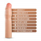 Performance Plus 1.5 Inch Silicone Penis Xtender - Beige Image