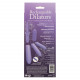 Dr. Laura Berman Rechargeable Dilators Set of 4  Locking Sizes Plus Sleeve - Purple Image