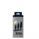 Trio Non-Vibrating Butt Plug Set - Blue Image