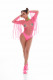 Fringe Benefits 2pc Set - One Size - Pink Image