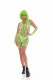 Out of This World 4pc Bodysuit Set One Size Green Image