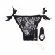 Nu Sensuelle Remote Control Pleasure Panty - Black Image