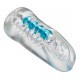 Personal Double Ended Beaded Stroker Clear Image