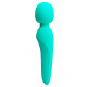 Meredith Super Soft Silicone Wand - Turquoise Image