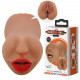 Zoey Mouth Masturbator Sleeve - Brown Image