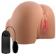 Mila Realistic Vagina and Ass Vibrator - Tan Image