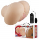 Luna Realistic Vagina and Ass Vibrator - Light Image