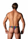 Pack and Play Thong With Front Condom Pouch - L/xl - Rainbow Image