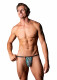 Go Wild Adjustable G-String -  One Size - Multi Animal Image