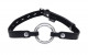 Edge Interchangeable Ring Gag - Black Image