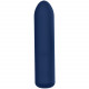 Make Me Quiver Silicone Bullet Massager - Blue Image