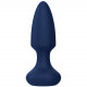 Booty Buzzer Remote Control Vibrating Plug - Blue Image